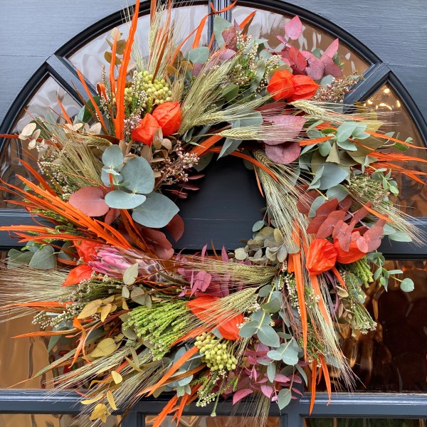 Highland Door Wreath  - Order from Bay Tree Florists Elgin