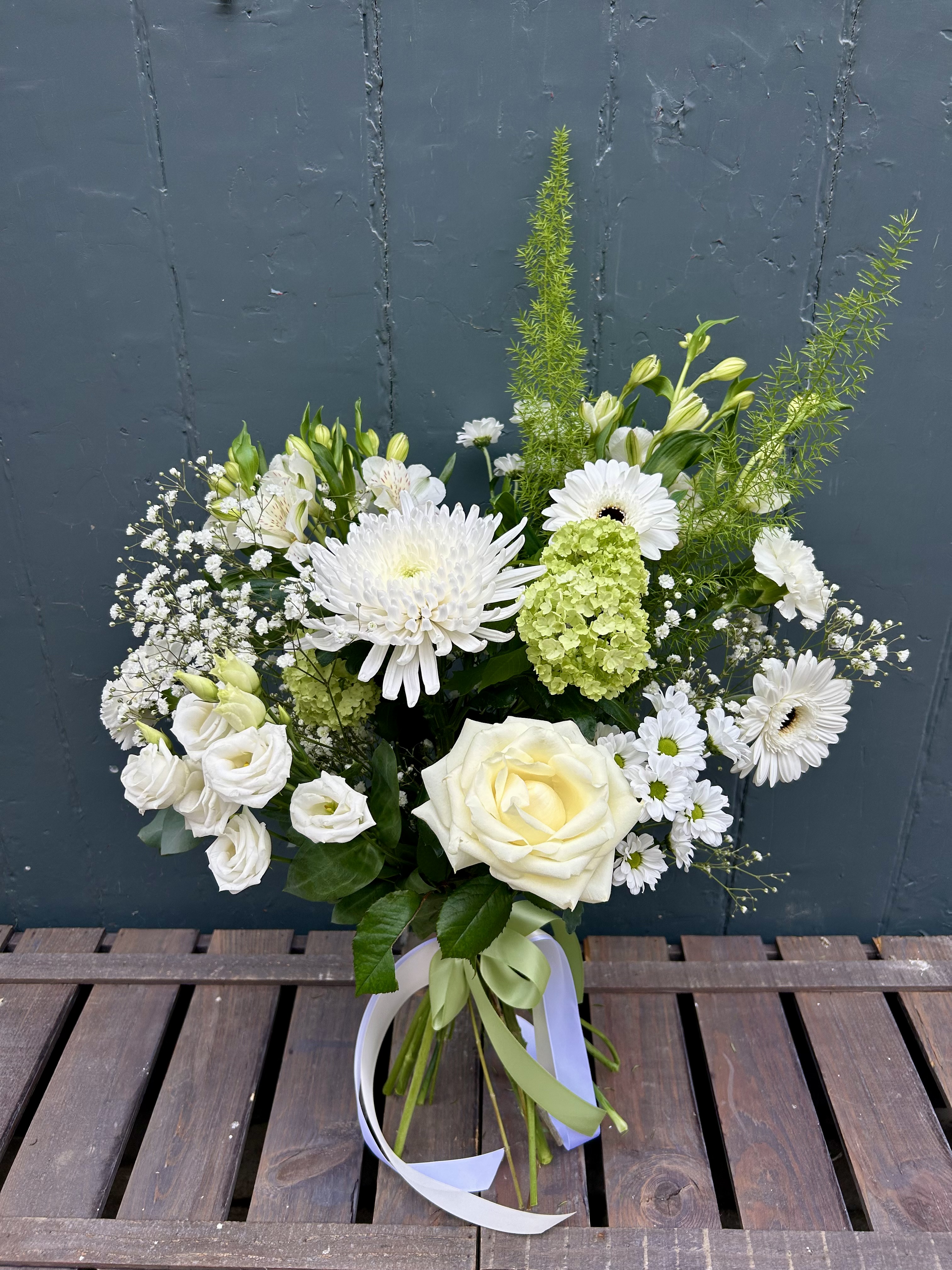 Hand-Tied Ivory & Creams - View 2