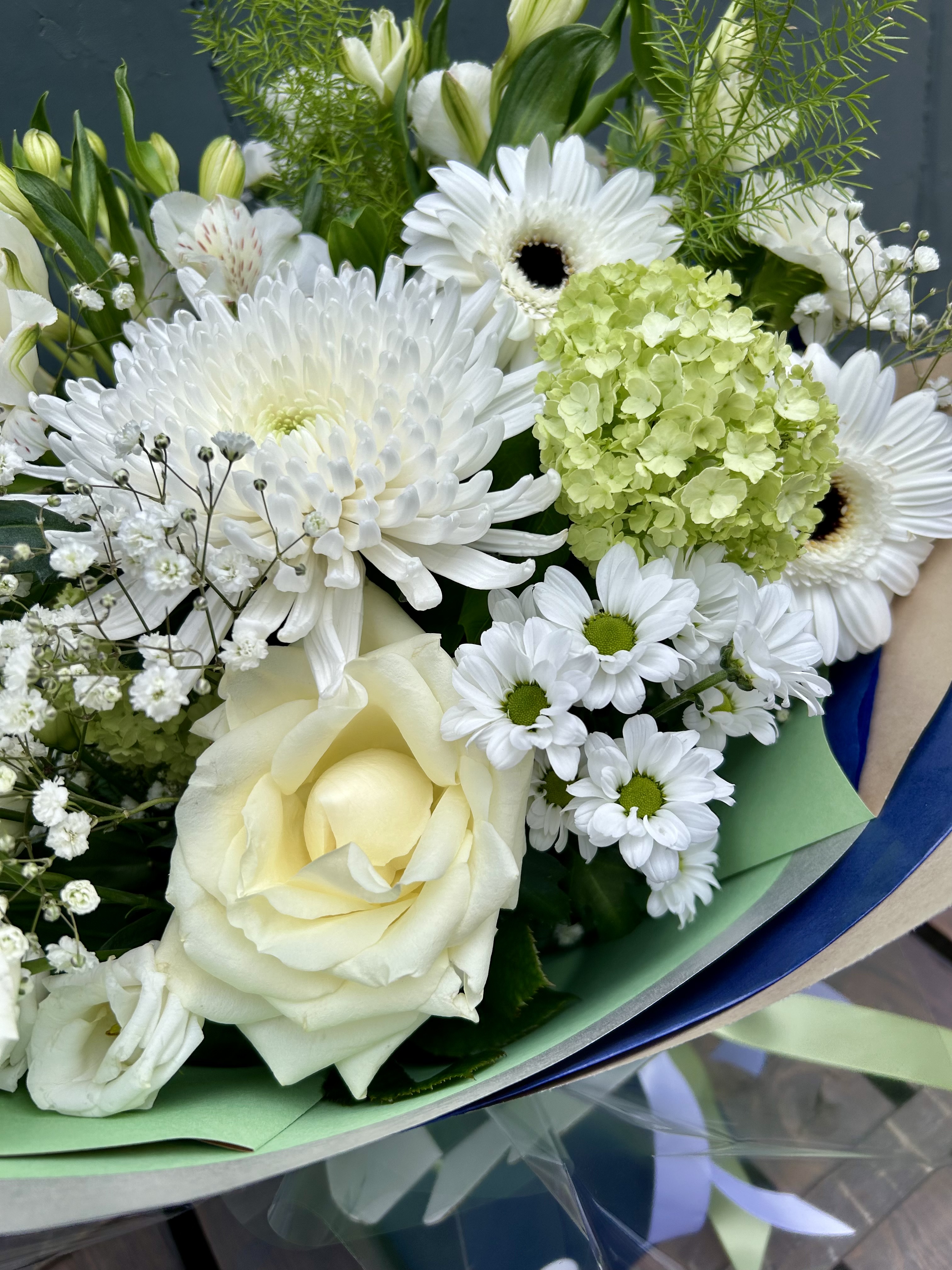 Hand-Tied Ivory & Creams - View 3