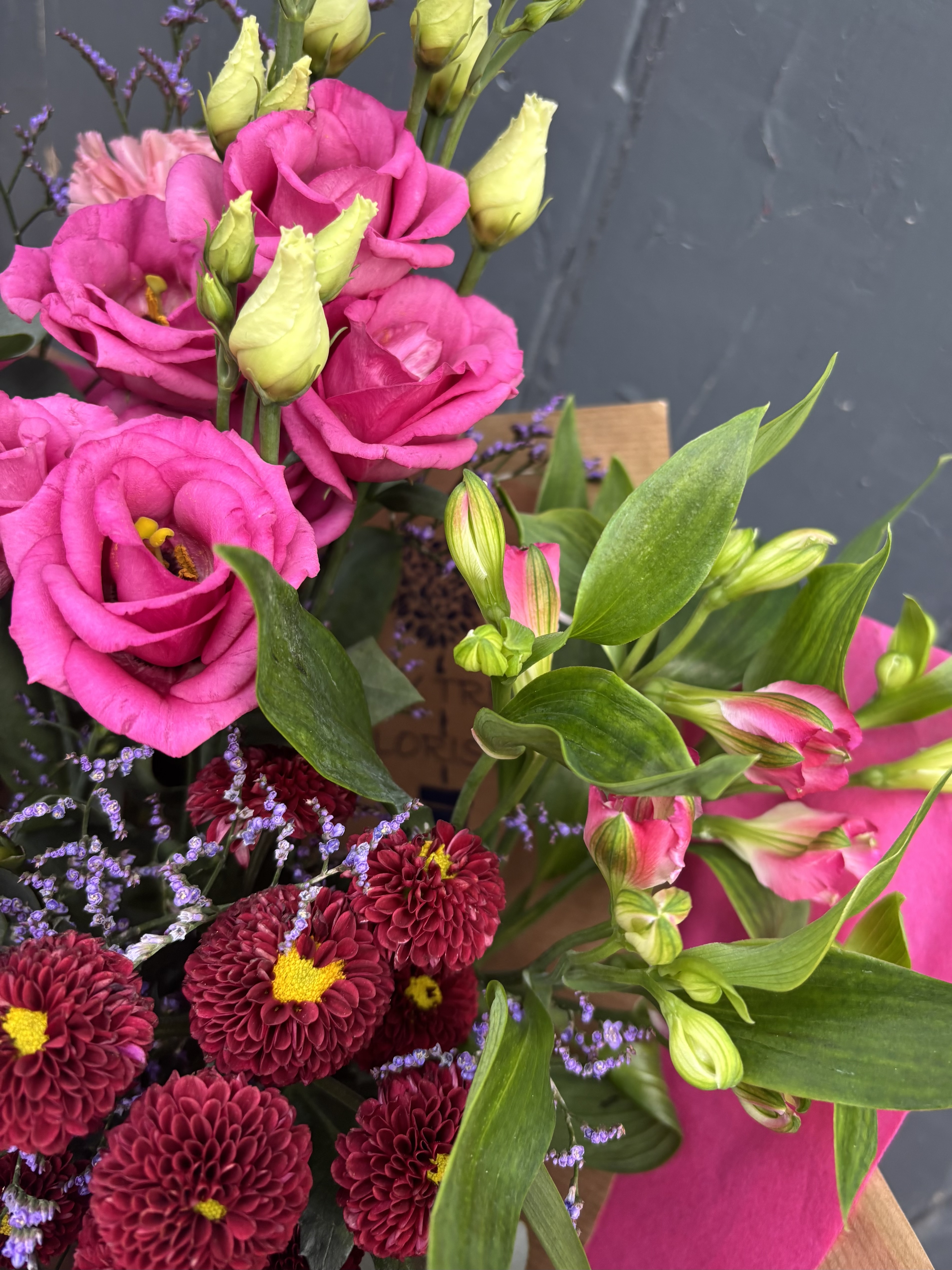 Seasonal Florist Choice Valentine’s Bouquet - View 2