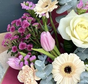 Soft Peach & Raspberry Gift Box - View 2