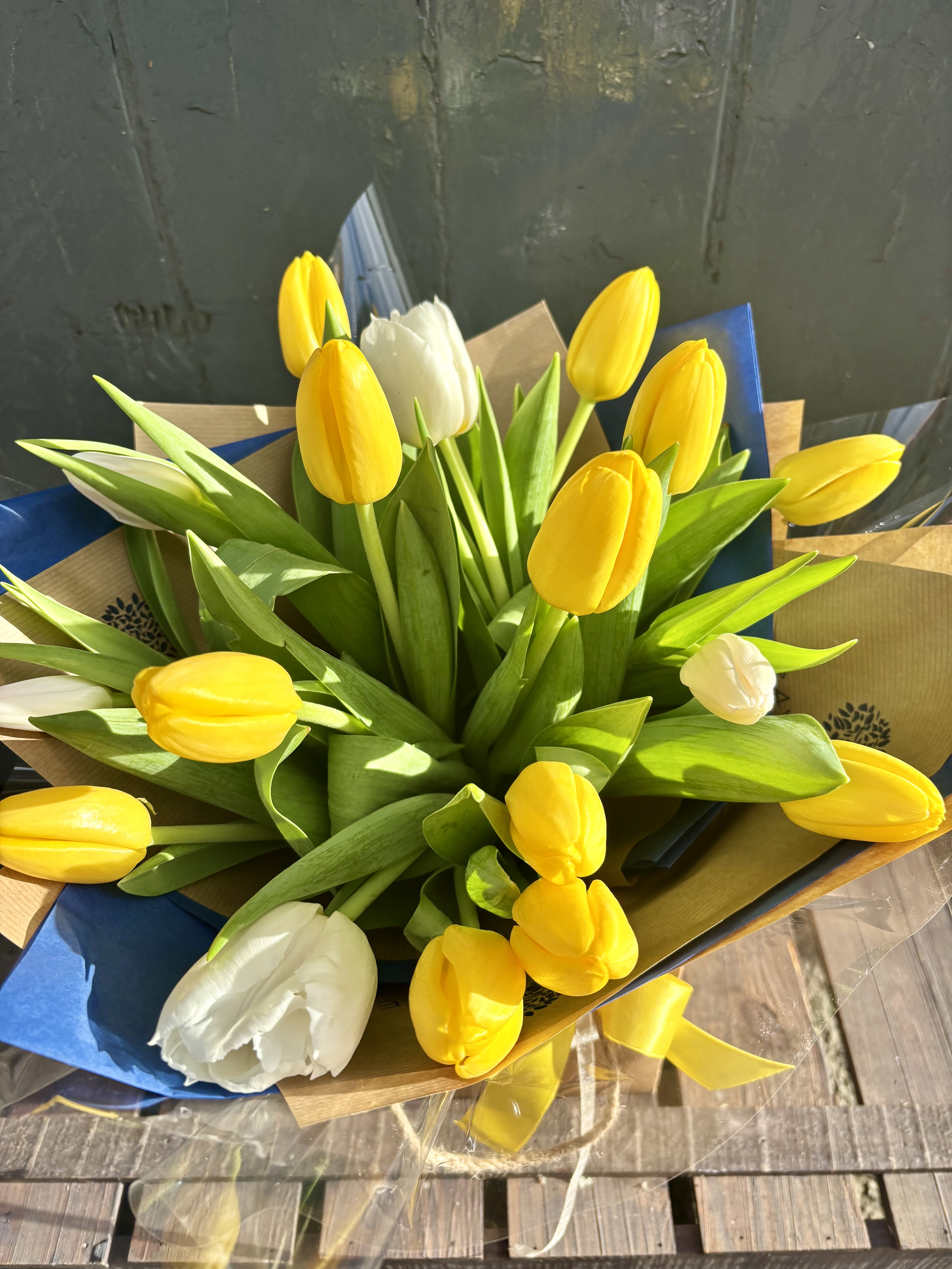 Golden Spring Tulips Gift Box - View 3