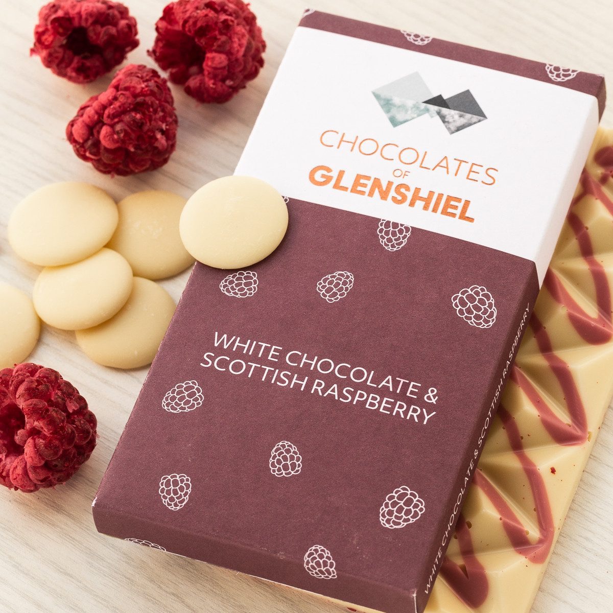 White Chocolate & Scottish Raspberry - Order from Baytree Florists Elgin