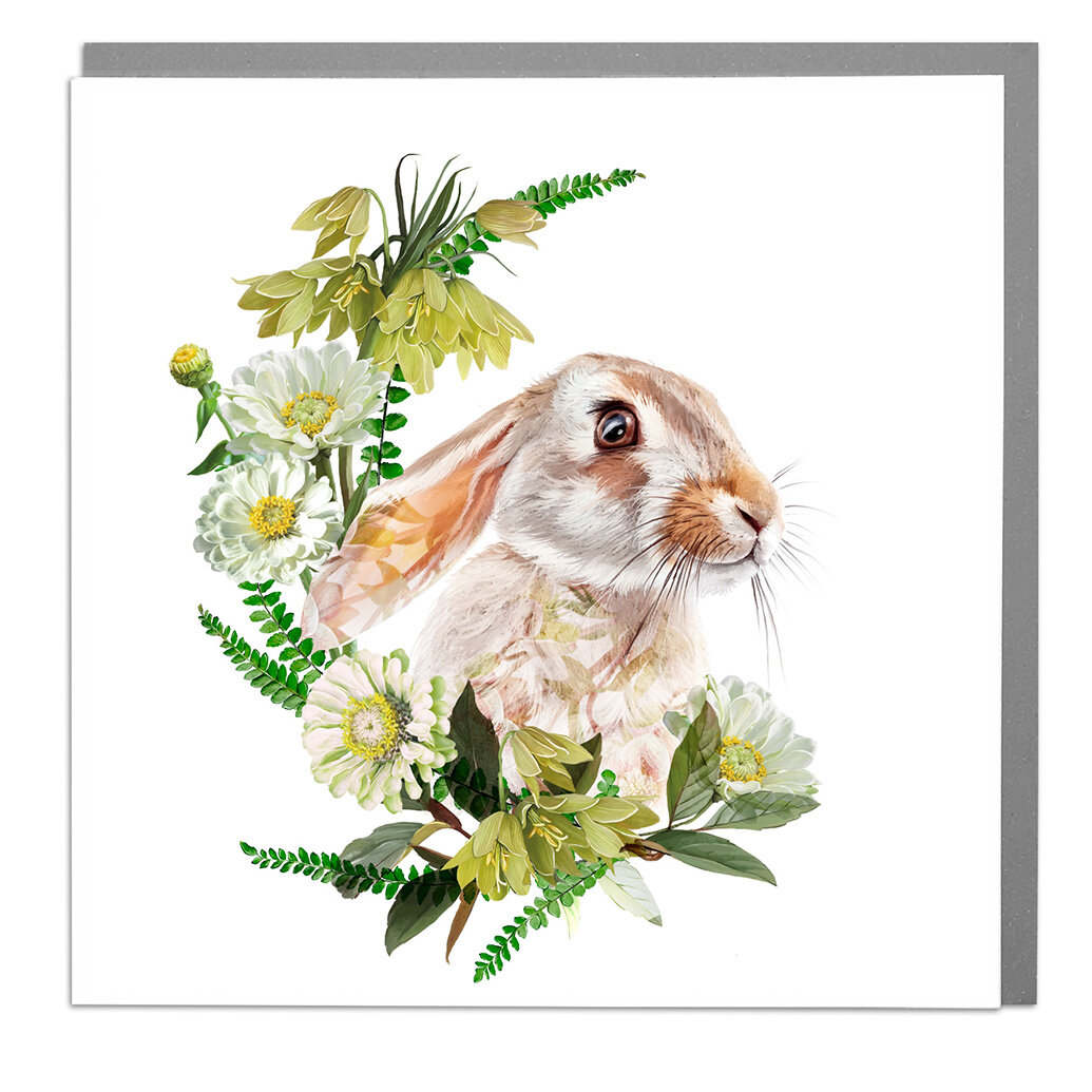 Hare Card - Order from Baytree Florists Elgin