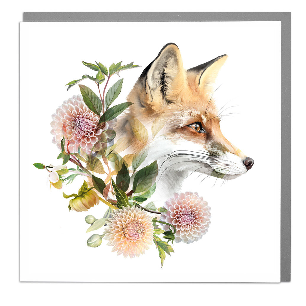 Fox Card - Order from Baytree Florists Elgin