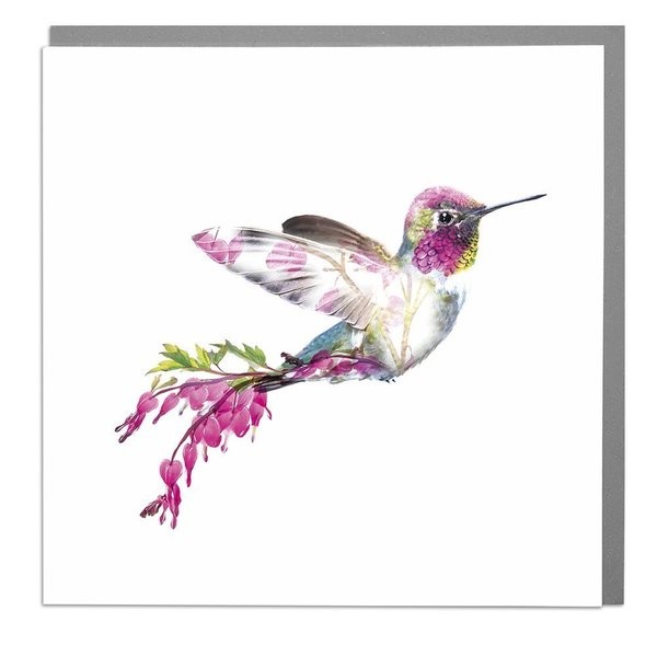 Hummingbird Card  - Order from Baytree Florists Elgin