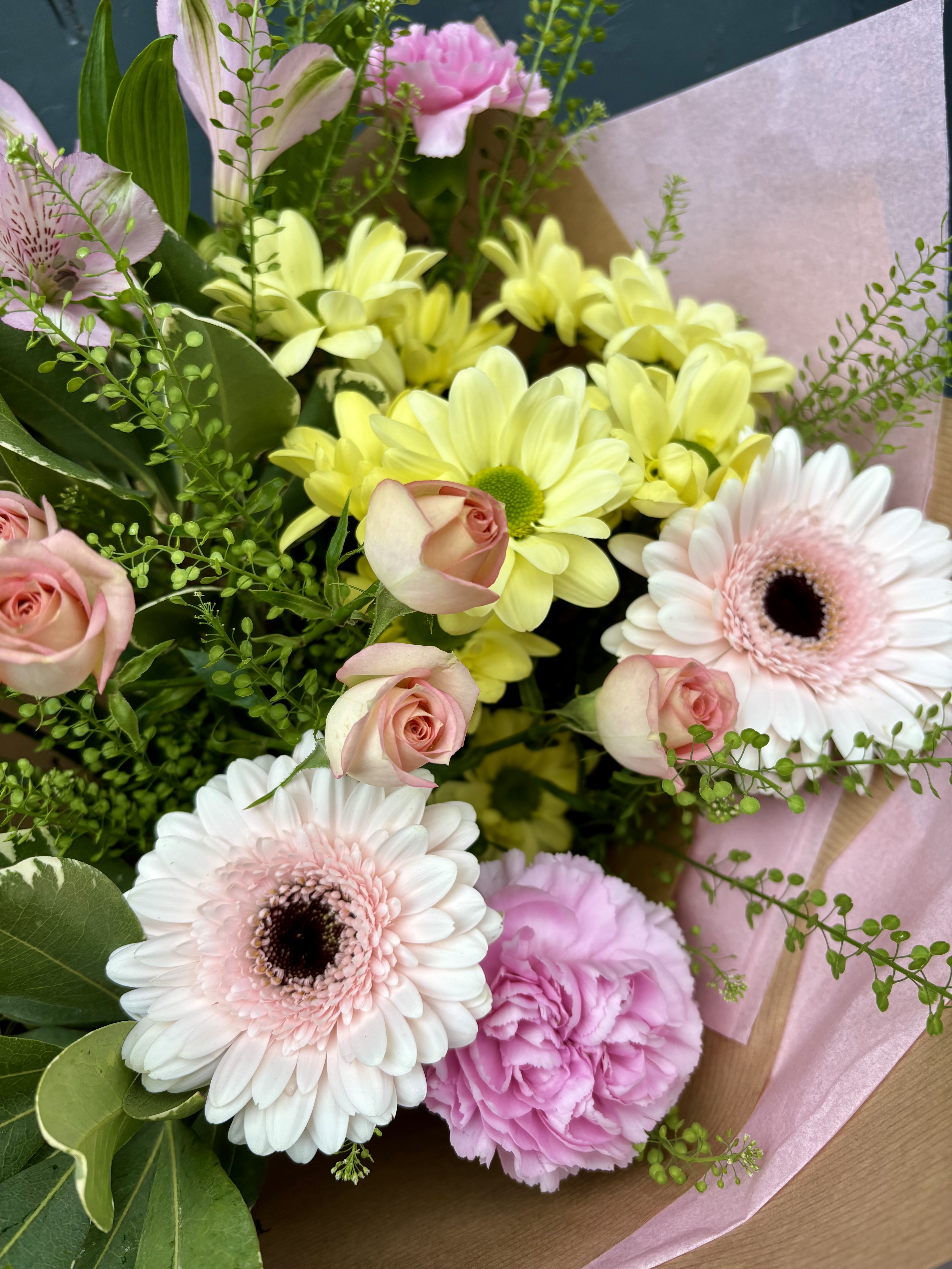 Pastel Bloom Dream Hand Tied Gift Box - View 3