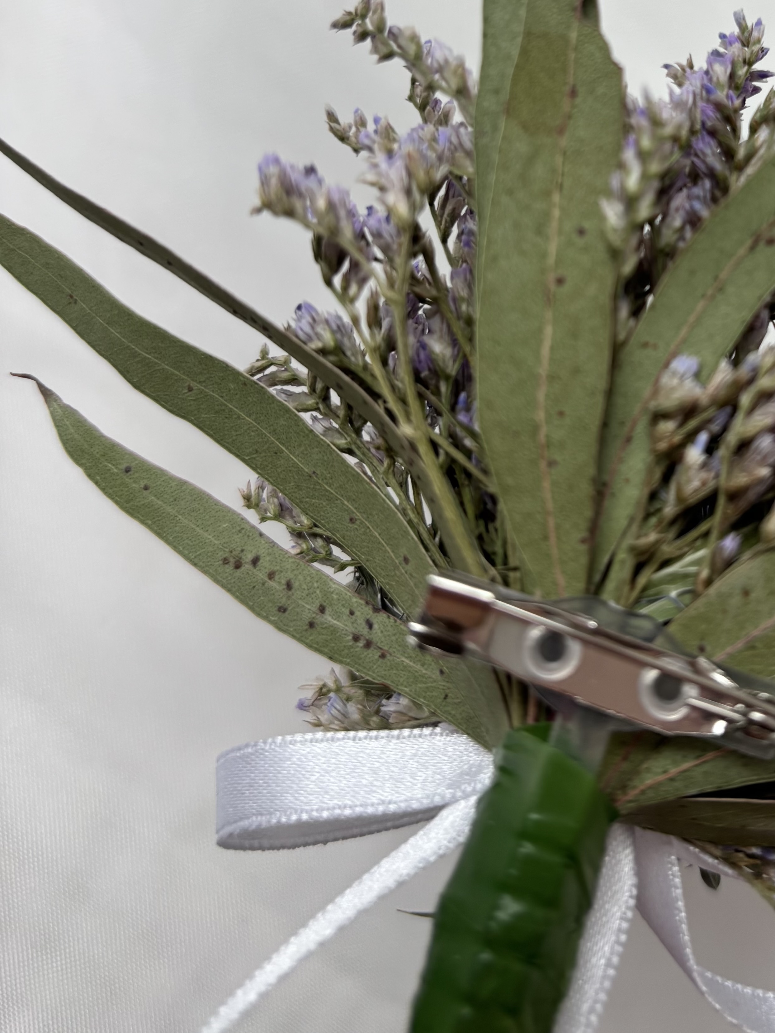 Gents Dried Scottish Thistle Buttonhole - View 2