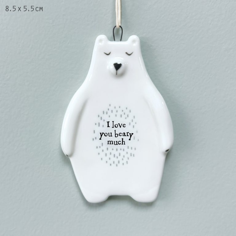Love you beary much... Bear Hanger