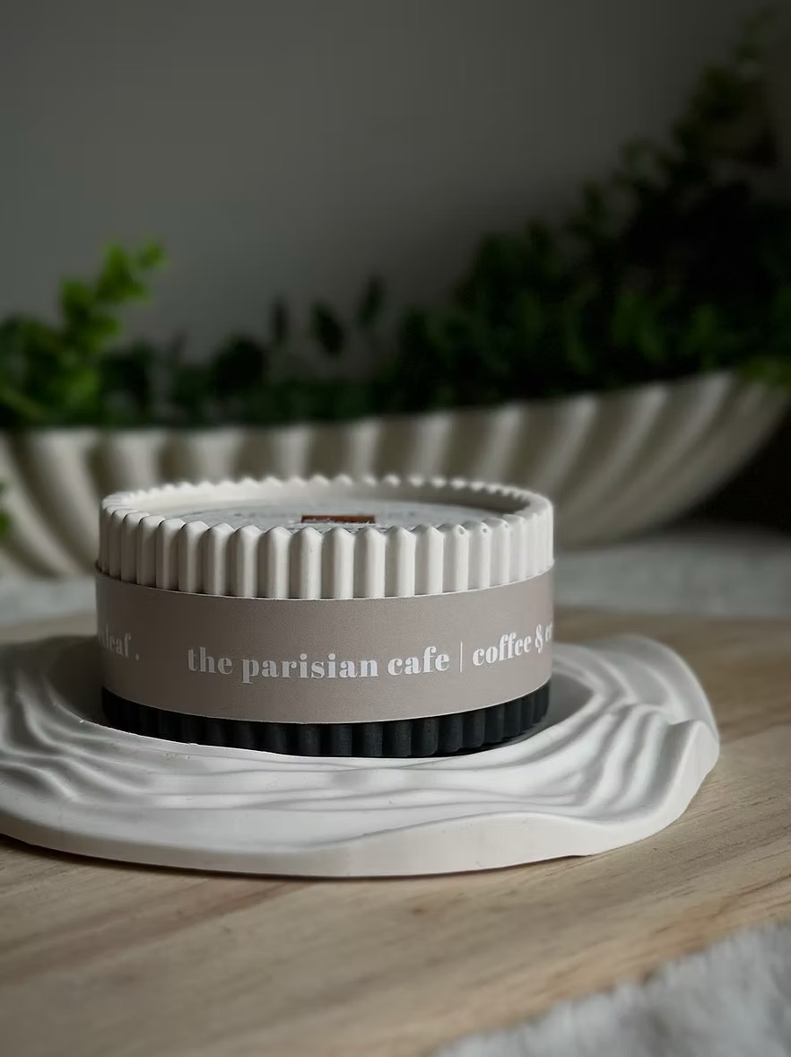 thewaxleaf. The Parisian Cafe Scented Candle