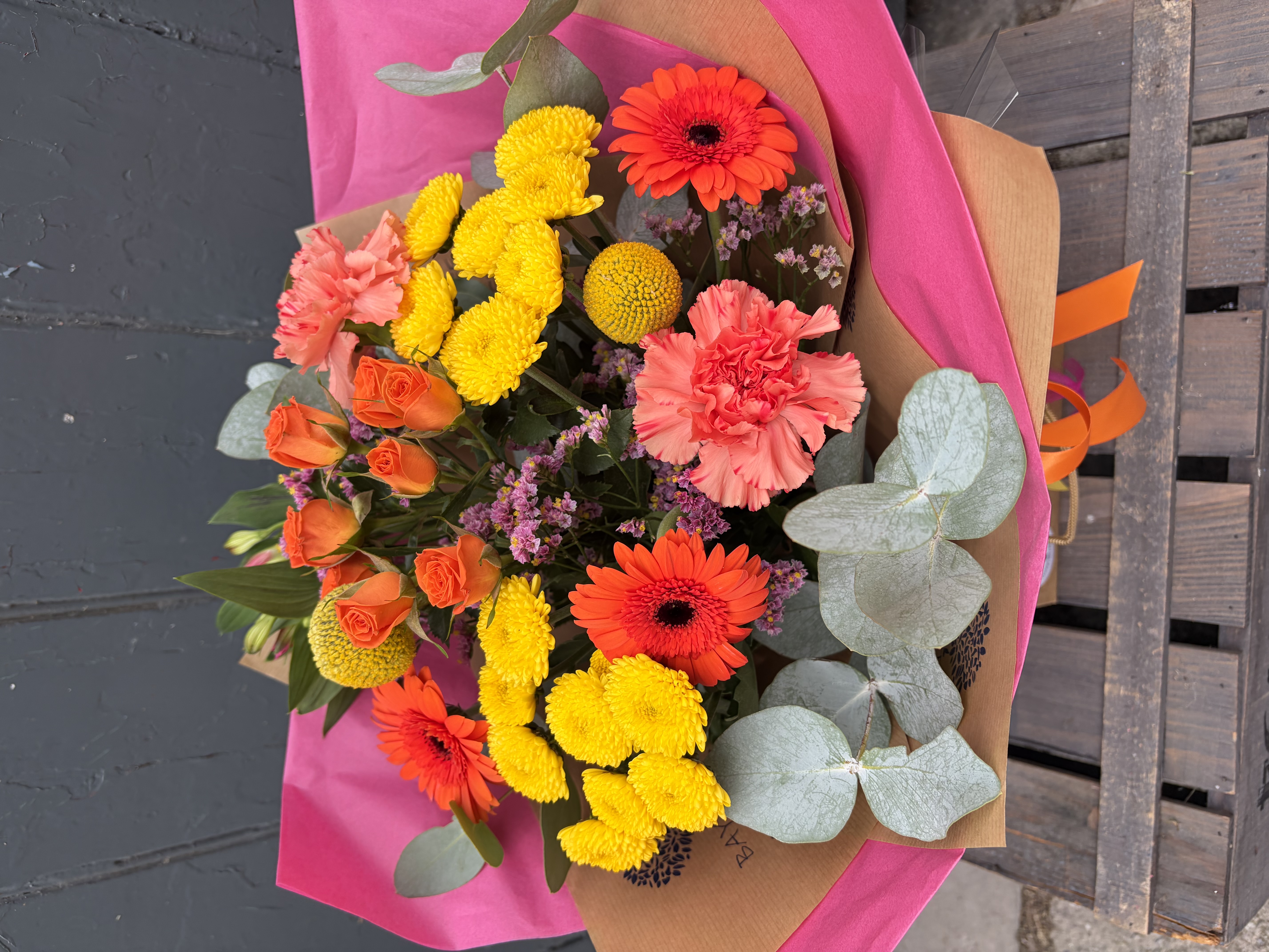 Autumn Sunset Hand Tied Gift Box - View 2