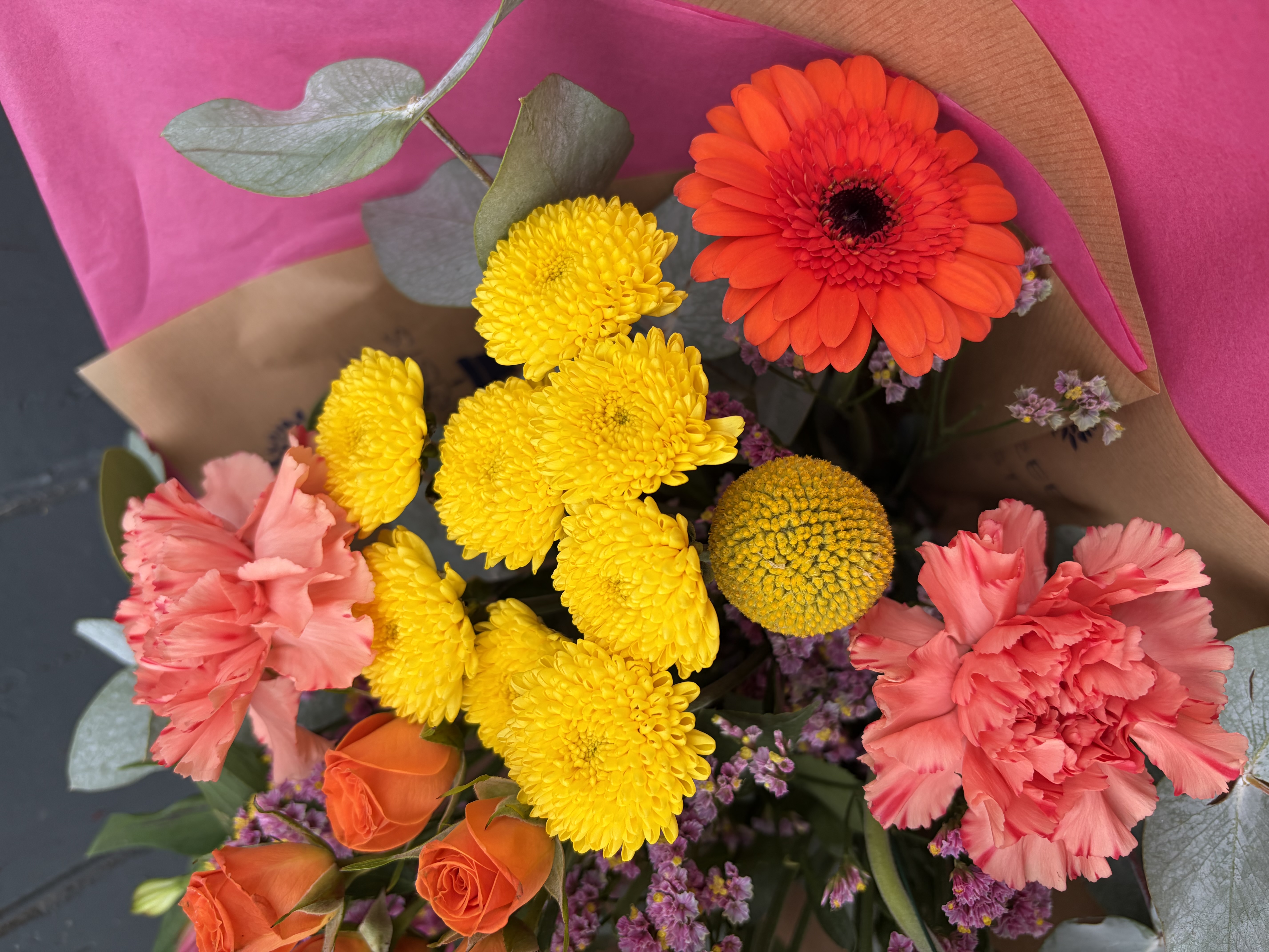Autumn Sunset Hand Tied Gift Box - View 3