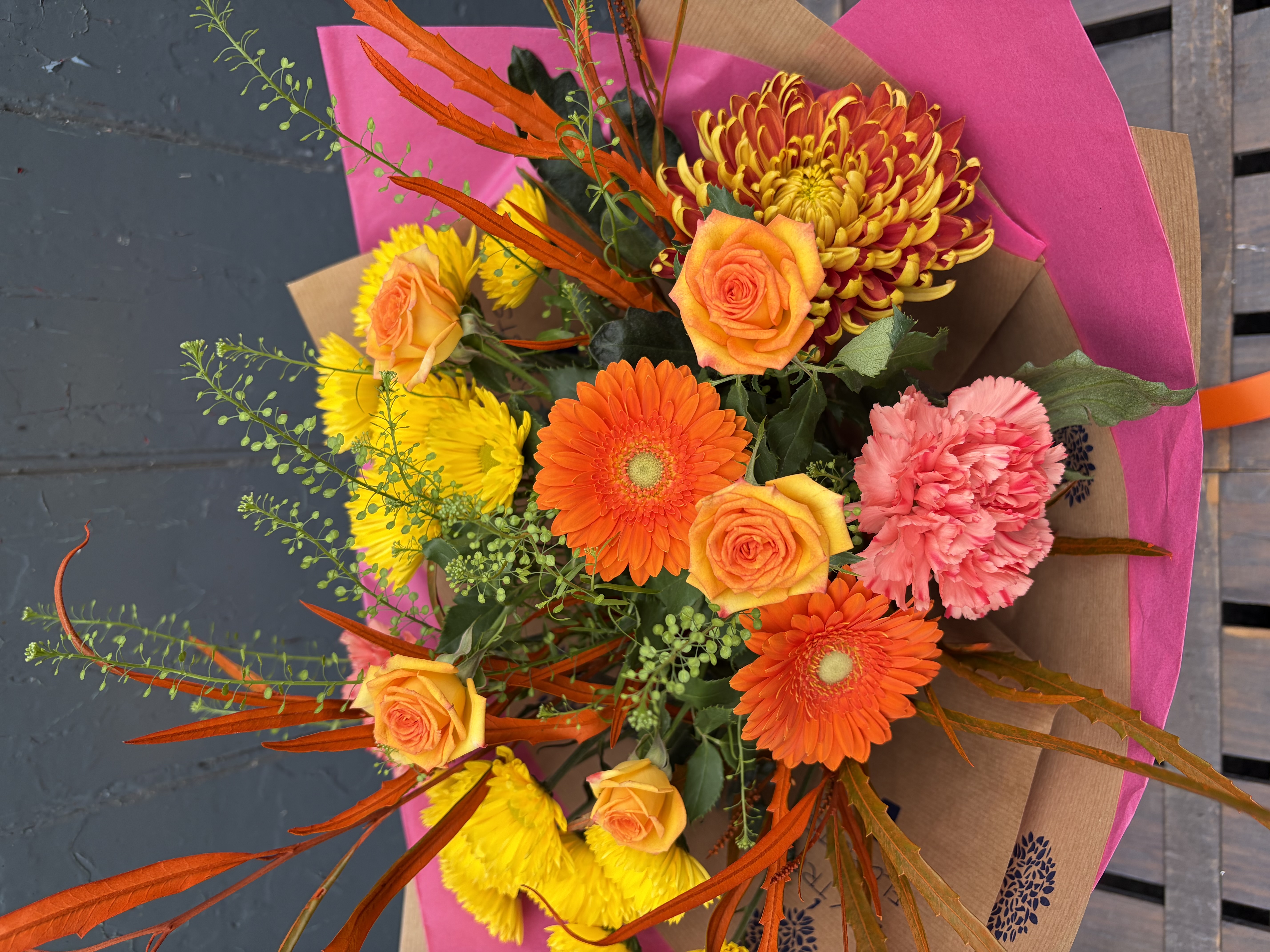 Autumn Radiance Hand Tied Gift Box - View 3