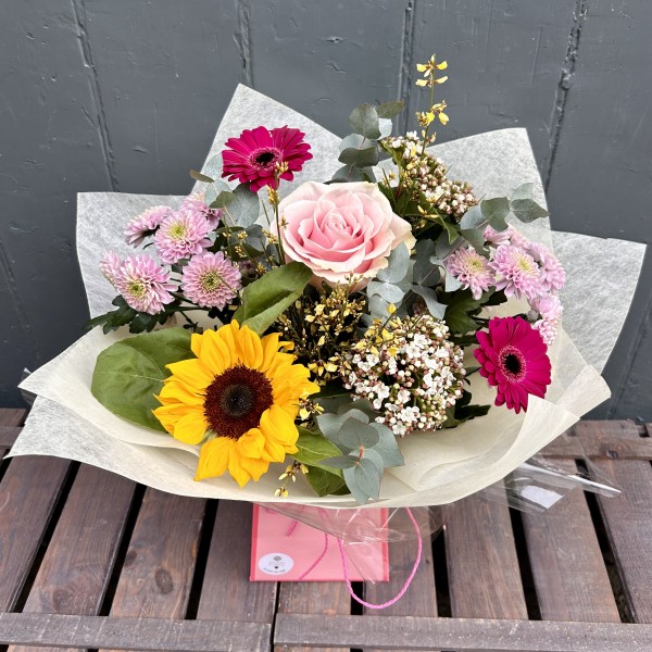 Sunshine & Rose Gift Box - Order from Bay Tree Florists Elgin